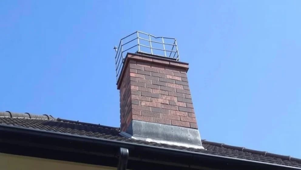 Fågelskydd för skorsten från Biltema