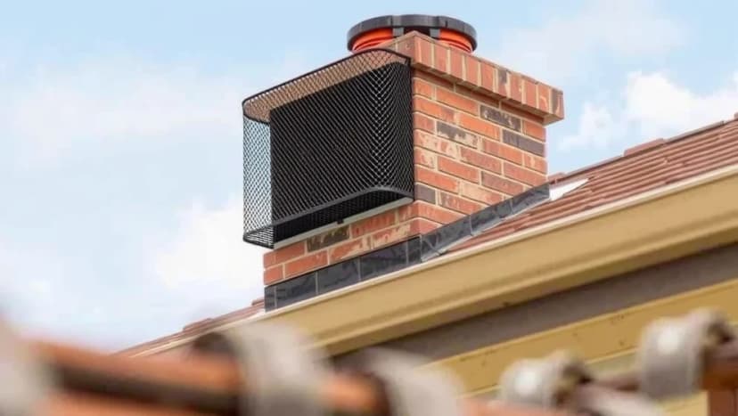 Gnistskydd skorsten skyddar ditt hus från brand
