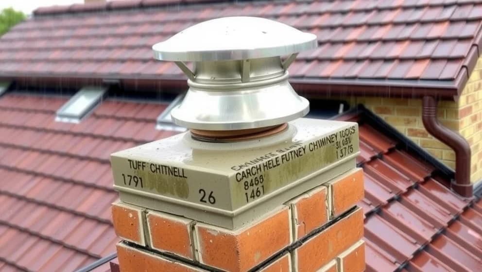 Huv till skorsten skyddar ditt tak