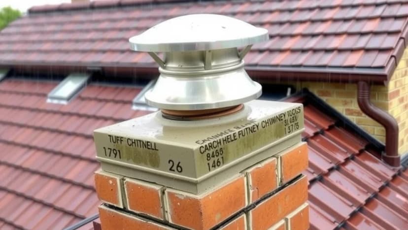 Huv till skorsten skyddar ditt tak