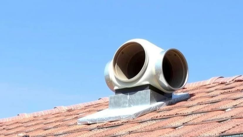 Isolerad skorsten 150 mm för bättre värme