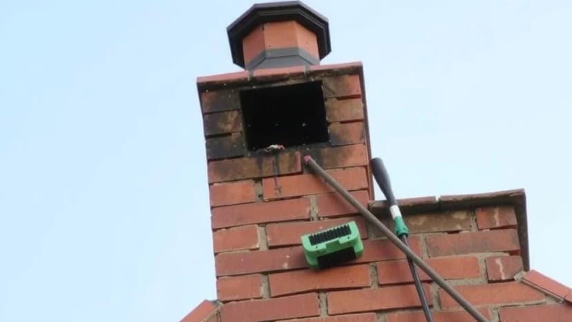 Kamin skorsten behöver rensas varje år
