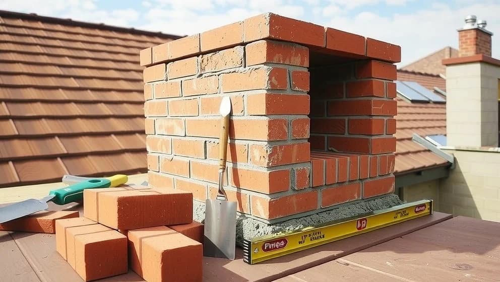 Mura skorsten själv och spara pengar