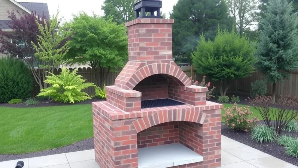 Så bygger du din egen murad grill med skorsten