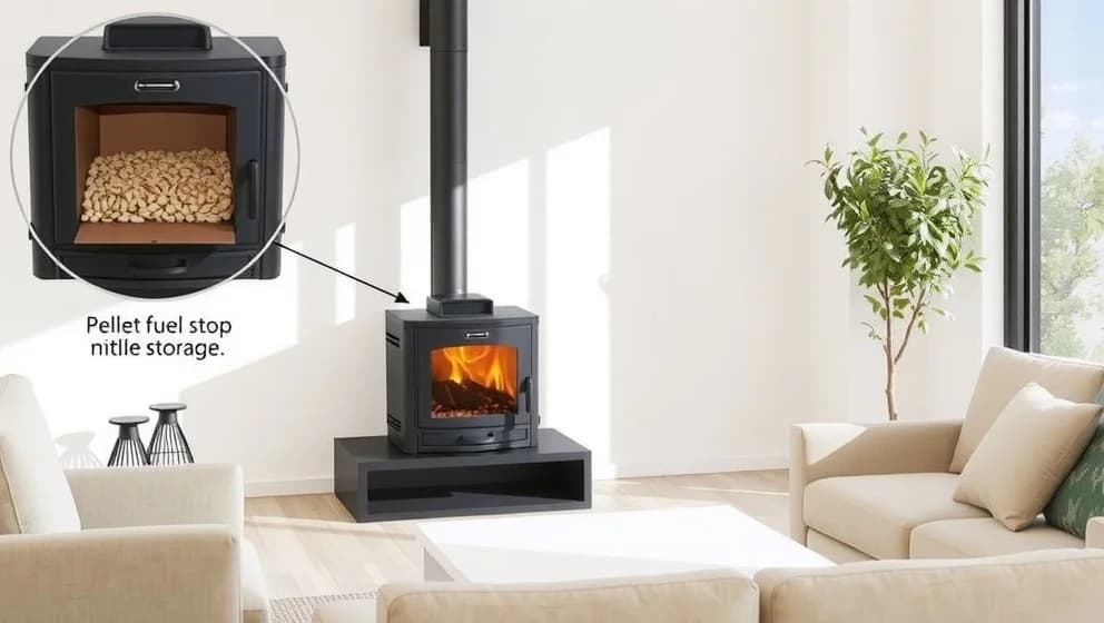 Pelletskamin utan skorsten bygglov