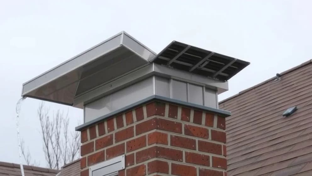 Vad är en regnhuv skorsten