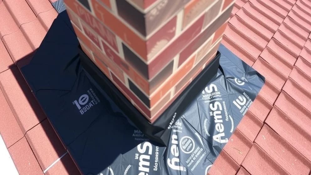 Takpapp runt skorsten skyddar ditt hus