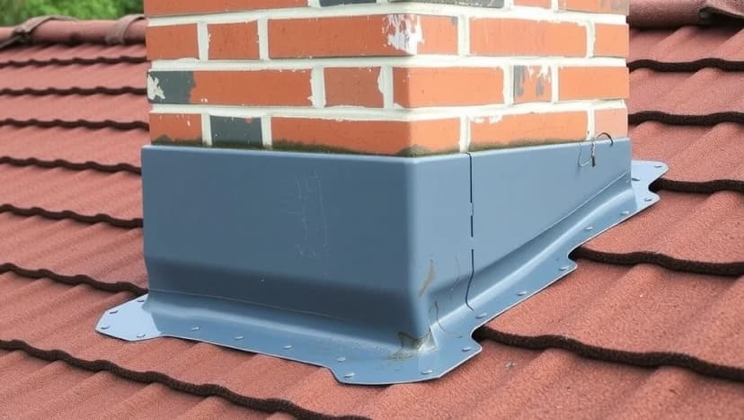 Täta runt skorsten håller värmen inne